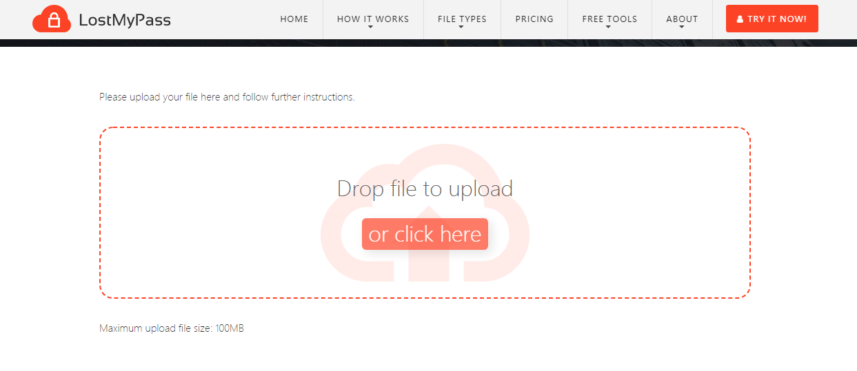 Recover the ACCDB file password using LostMyPass